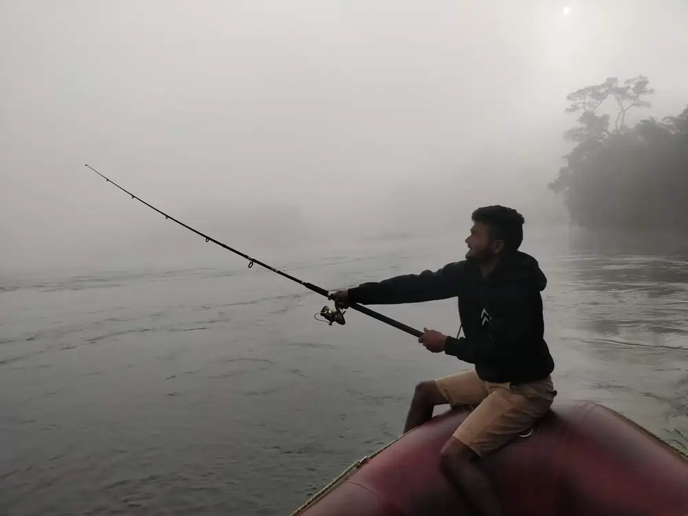 Fishing in Dandeli, Karnataka